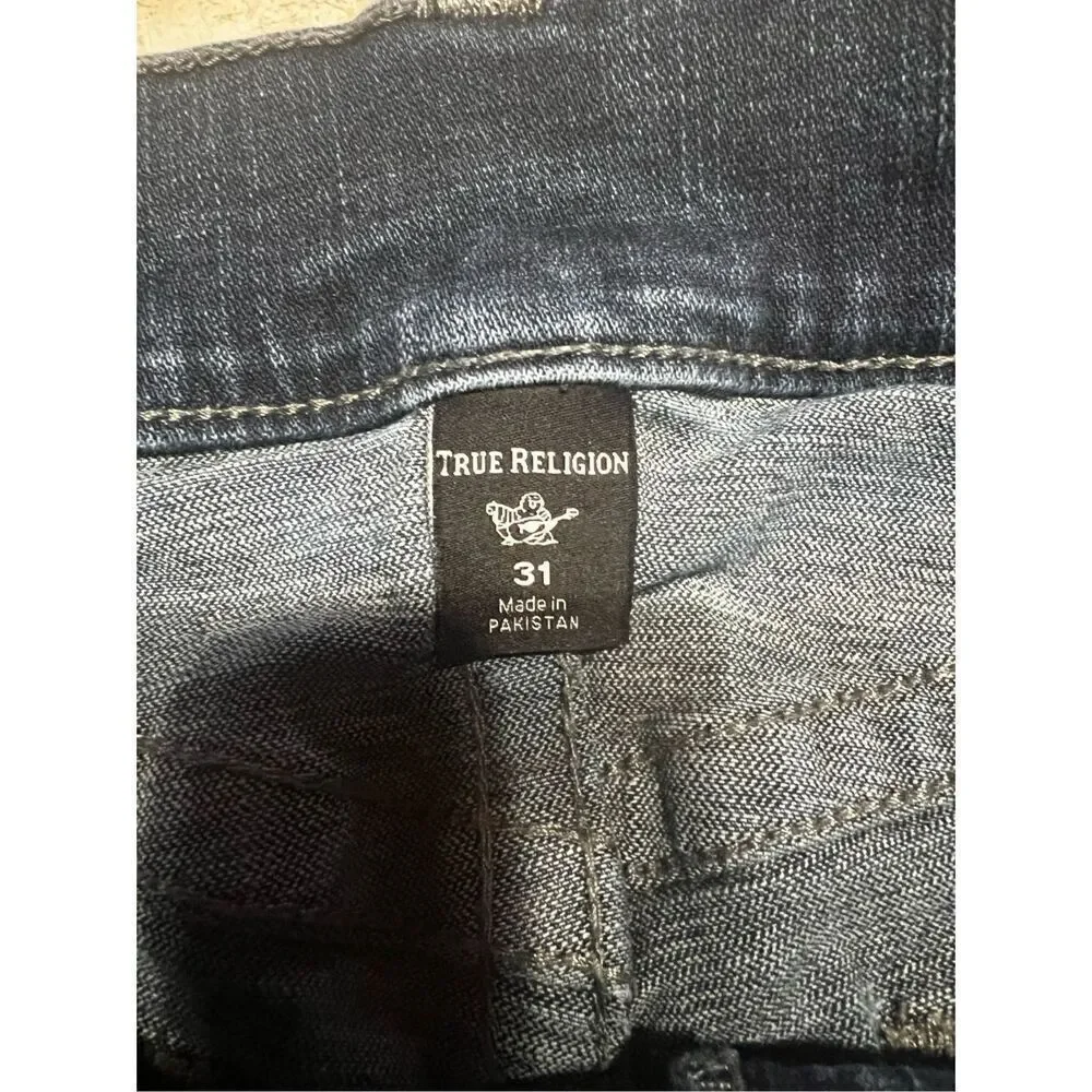 True Religion Men’s Jeans  RN#112790 CA#57414  Sz 31/33 Straight